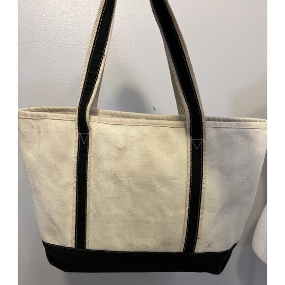 The Ritz-Carlton Canvas Boat Tote Bag Beige Blue Beach 5 Star Luxury RARE Naples - Picture 2 of 16